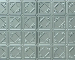 Nickel 207 2'x4' faux tin ceiling tile Nickel 207 2'x4' faux tin ceiling tile