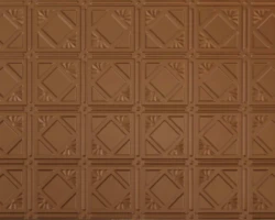 Aged Copper 207 2'x4' faux tin ceiling tile Aged Copper 207 2'x4' faux tin ceiling tile