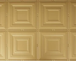 Brass #320 2'x4' faux tin ceiling tile Brass #320 2'x4' faux tin ceiling tile