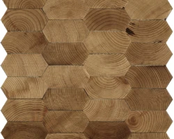 Forest Elements Wood Mosaic Wall Tiles, Wood Wall Tiles, Honeycomb Wood Tile Forest Elements Wood Mosaic Wall Tiles, Wood Wall Tiles, Honeycomb Wood Tile