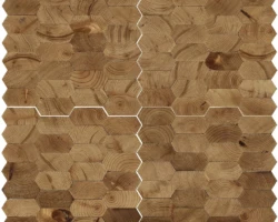Forest Elements Wood Mosaic Wall Tiles, Wood Wall Tiles, Honeycomb Wood Tile Forest Elements Wood Mosaic Wall Tiles, Wood Wall Tiles, Honeycomb Wood Tile