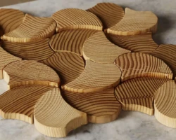 Forest Elements Stereo Pinwheel Wood Mosaic Wall Tiles Forest Elements Stereo Pinwheel Wood Mosaic Wall Tiles